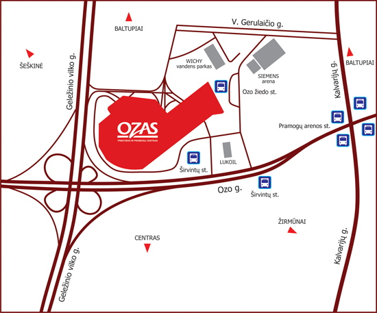 OZAS карта