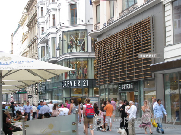 Магазины одежды в Вене