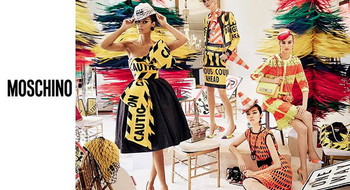 Рекламная кампания MOSCHINO «Весна-Лето 2016»