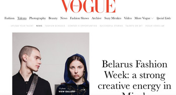 Vogue Italia опубликовал фаворитов Belarus Fashion Week